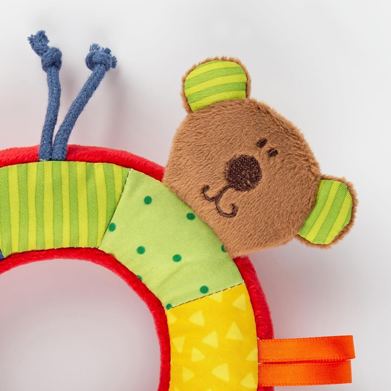 SIGIKID 40490 Anello attivo Baby Activity PlayQ Giocattolo per bambine e bambini consigliato per bambini a partire da 3 mesi multicolore Baby Toys Naty Shop