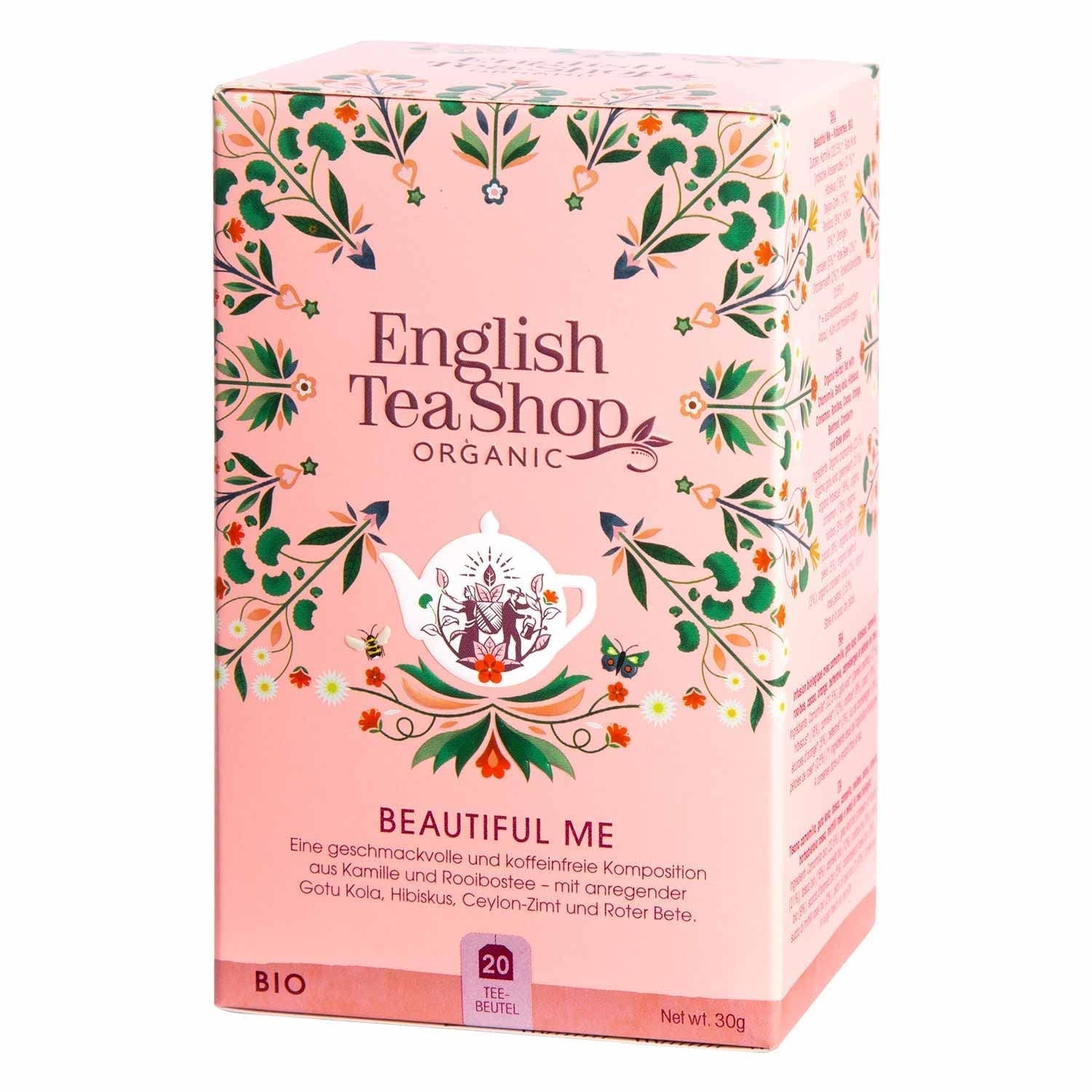 ETS - Beautiful Me, tisana del benessere BIO, 20 bustine di tè
