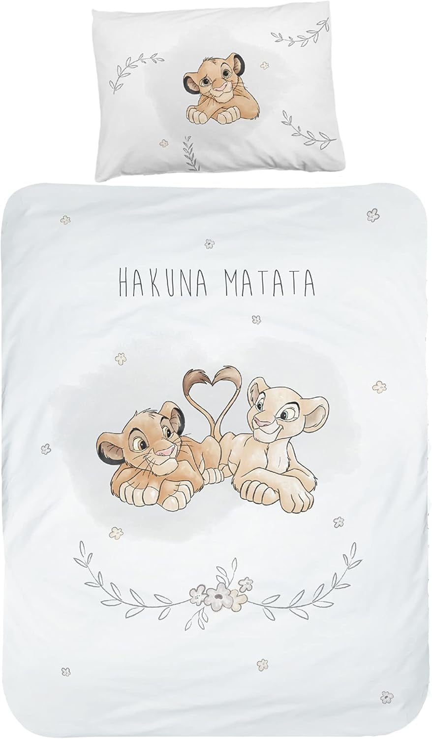 Biancheria da letto per bambini, Simba, Biancheria da letto Il Re Leone - Titolo predefinito del negozio Naty per bambini