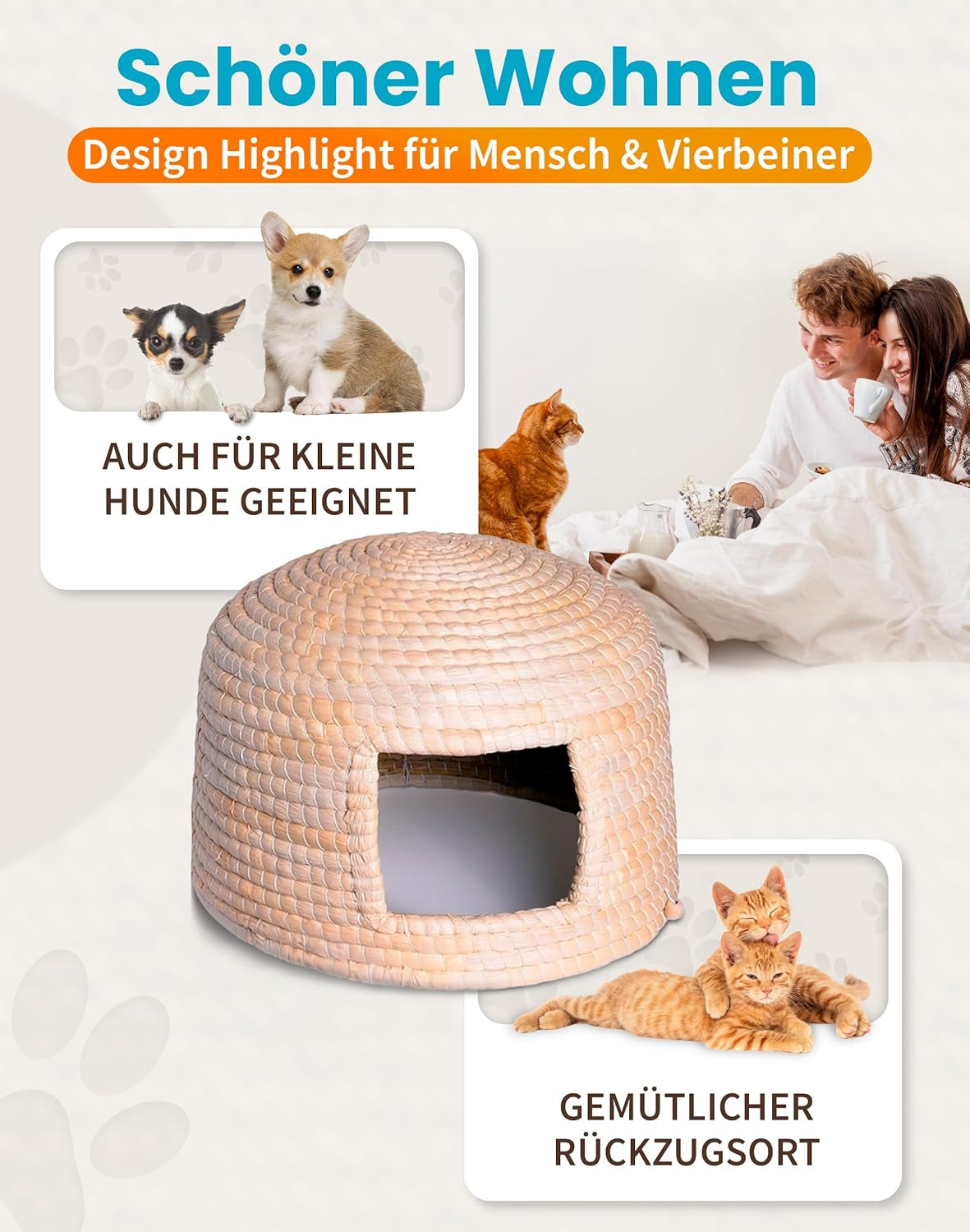 Coperte e Arredi, Animali Domestici, Grotte e Casette, Gatti, Letti per gatti, Gatti - Letti, materassi