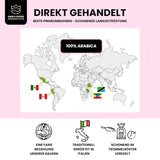 KING'S COFFEE - WHITE EDITION - miscela leggera 100% Arabica da Etiopia, Messico, Perù e Tanzania - torrefazione in piccoli lotti in Italia - caffè espresso in grani interi per macchine portafiltro - 1 kg