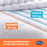 Silentnight Mine - Trapunta 13.5 Tog, per letto king size, 200 X 200 Cm, colore bianco Trapunte e trapunte Naty Shop