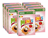 NESTLE Strawberry Minis, cereali al gusto di fragola e farina integrale, set 7 x 375 grammi Cereali Naty Shop