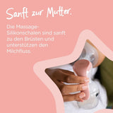 Tommee Tippee Made for Me Manuelle Einzel-Milchpumpe, Starke Saugkraft, Ergonomischer Griff, Tragbare Und Leise Milchpumpe, Samt Babyflasche Accessori Alimentazione e Allattamento Bebe Naty Shop