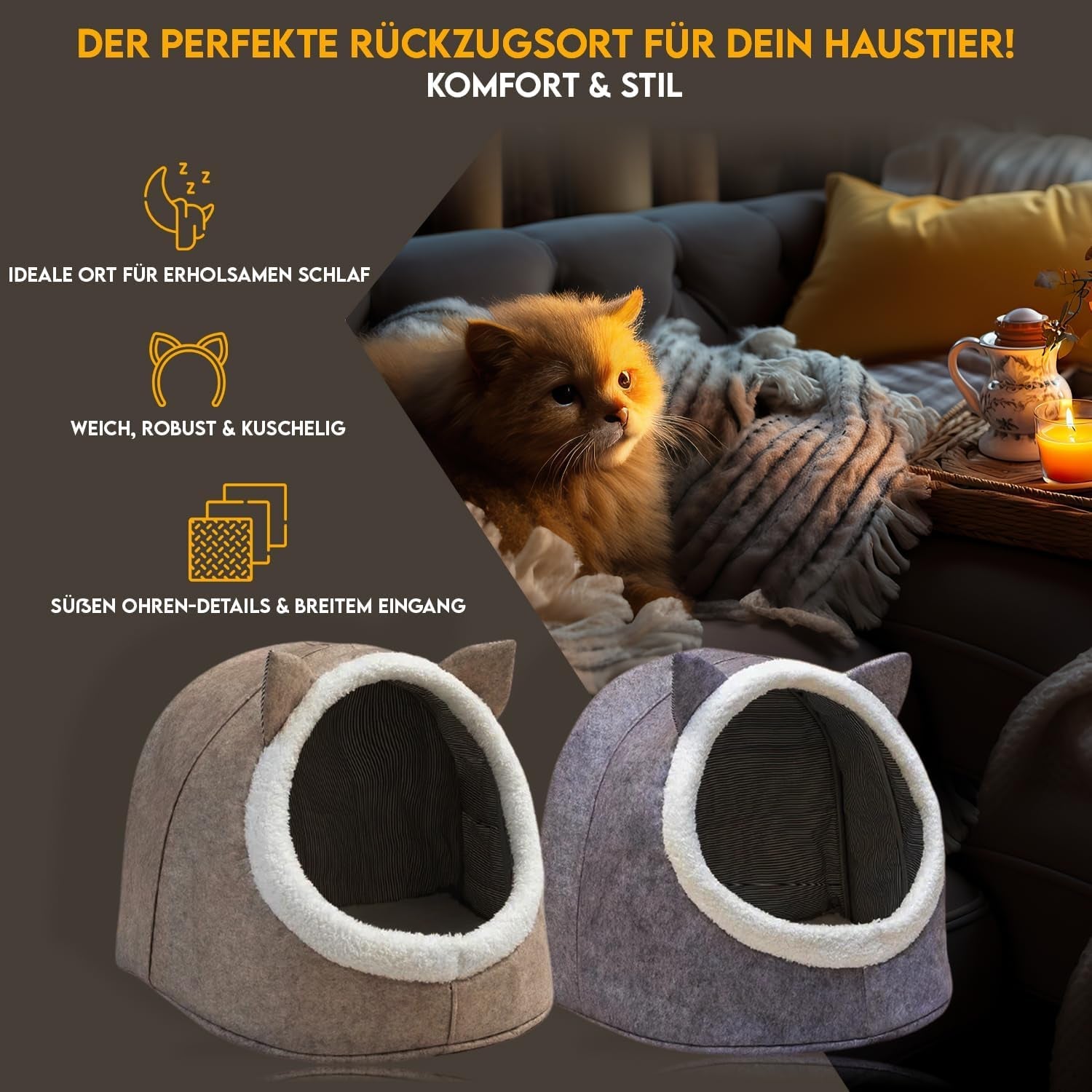 Coperte e Arredi, Animali Domestici, Grotte e Casette, Gatti, Letti per gatti, Gatti - Letti, materassi