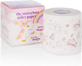 Carta igienica Unicorno - La graziosa carta igienica trasforma il tuo bagno in un'oasi di comfort (unicorno)