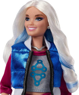 Mattel Disney Zombies 4: L'alba dei vampiri Addison Wells bambola alla moda con vestito staccabile e 6 accessori ispirati al film, JFG32