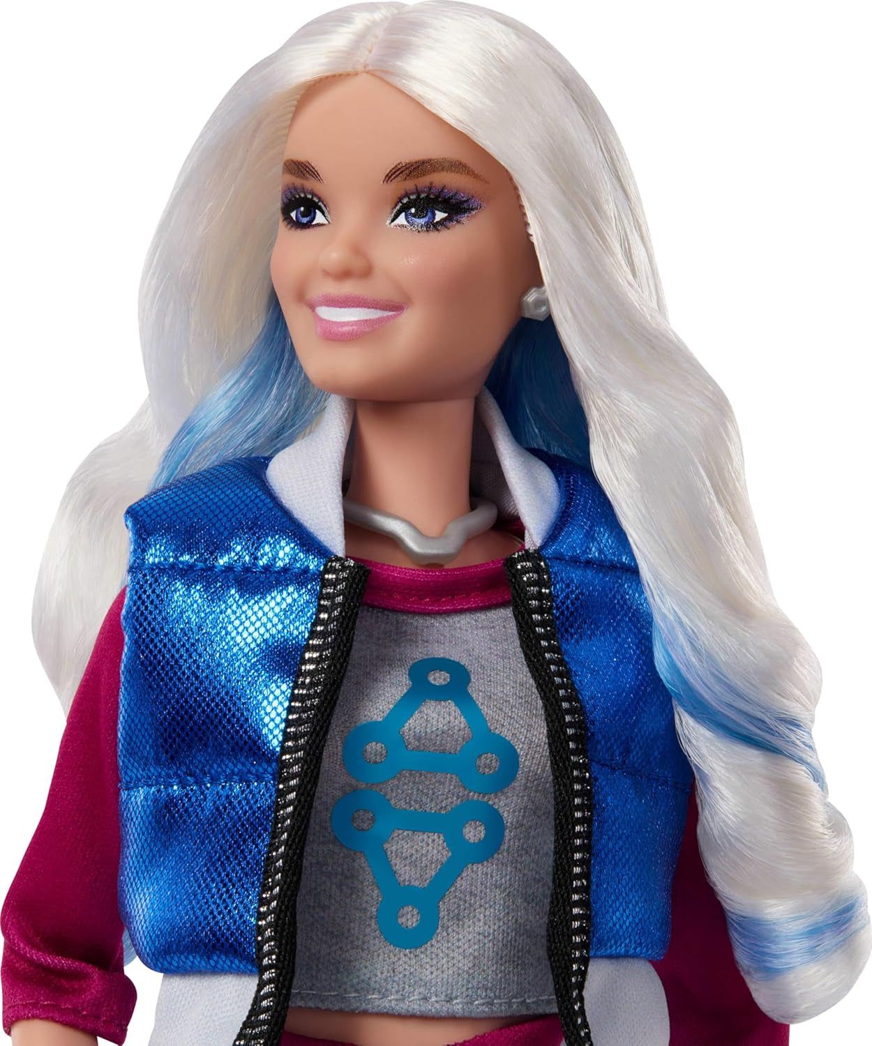 Mattel Disney Zombies 4: L'alba dei vampiri Addison Wells bambola alla moda con vestito staccabile e 6 accessori ispirati al film, JFG32