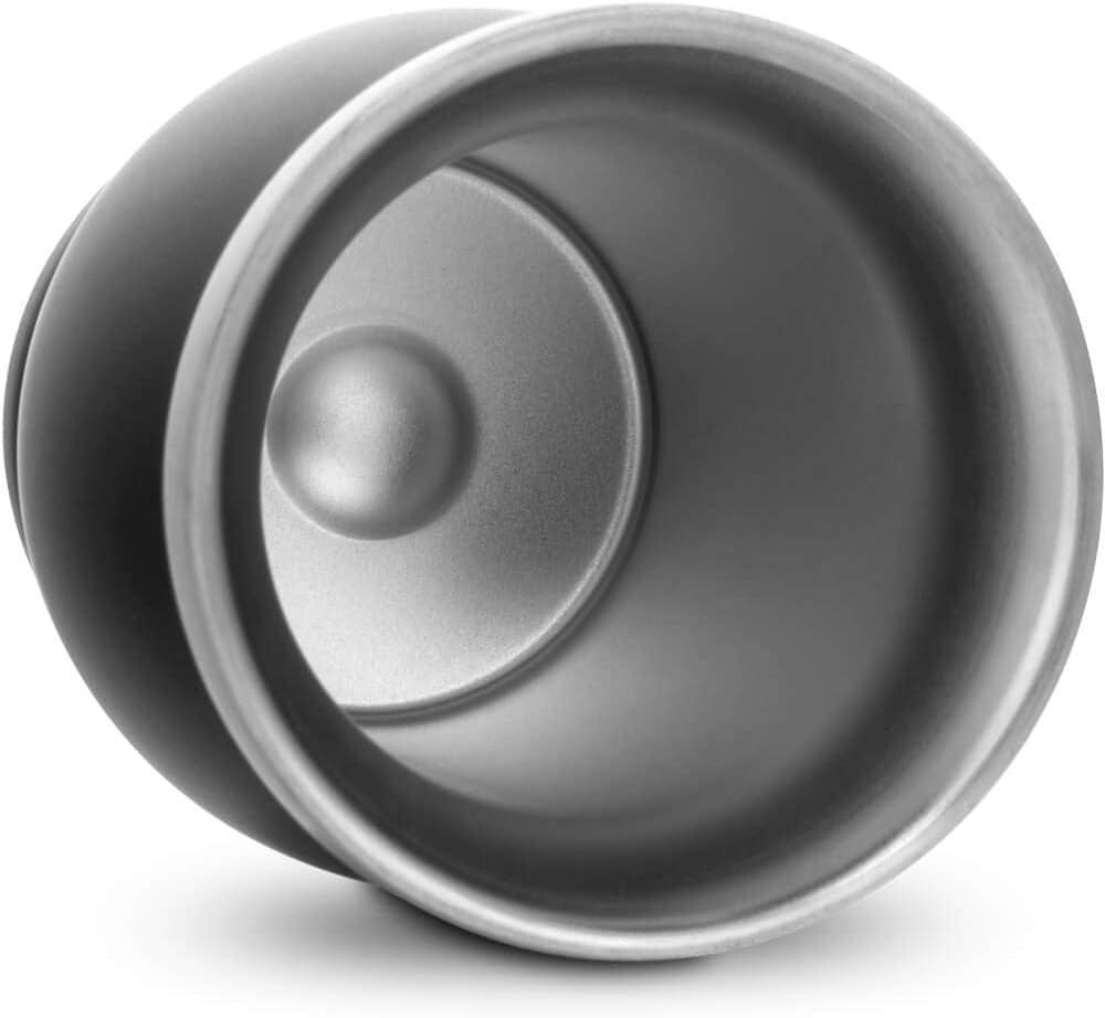 Set da tè Mate Bio ● 3 assortimenti Mate + 2 tazze Mate in acciaio inossidabile a doppia parete + 2 bombillas + istruzioni per la preparazione (nero)