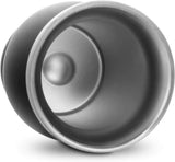 Set da tè Mate Bio ● 3 assortimenti Mate + 2 tazze Mate in acciaio inossidabile a doppia parete + 2 bombillas + istruzioni per la preparazione (nero)