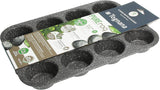Pure Roq Muffinform Für 12 Muffin, Alluminio, Schwarz Stampi e teglie Naty Shop