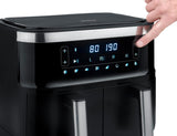 SEVERIN Friggitrice doppia ad aria calda con camera di cottura 2 X 3,8 L, 8 programmi automatici Elettrodomestici Naty Shop