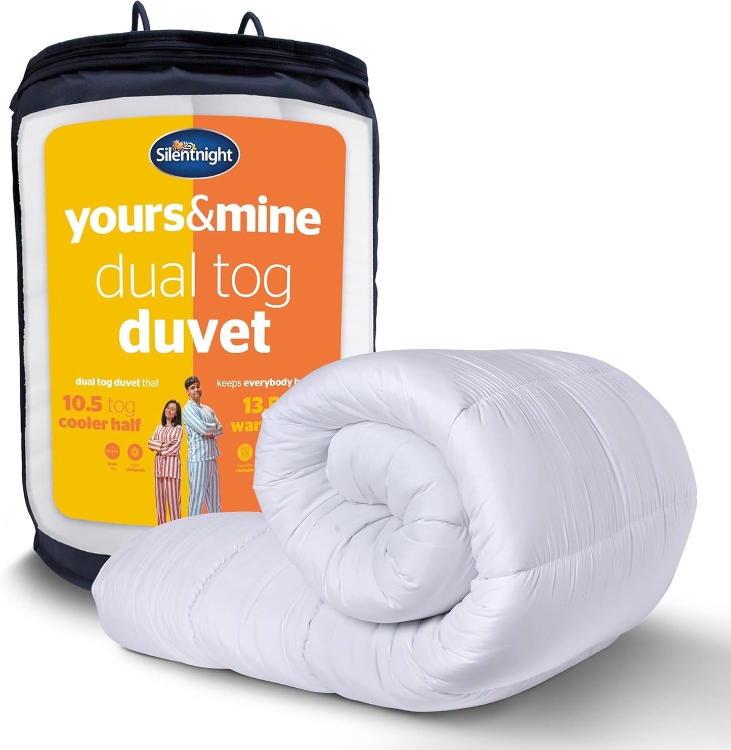 Silentnight Mine - Trapunta 13.5 Tog, per letto king size, 200 X 200 Cm, colore bianco Trapunte e trapunte Naty Shop 200 X 200 Unique