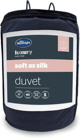 Piumino Silentnight Morbido come Seta, 10.5 tog, per letto matrimoniale, bianco, microfibra, bianco, king size Trapunte e Trapunte Naty Shop 40X25X25 cm 13.5 Tog