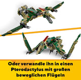 LEGO Creator T.Rex, Dino triceratopo o pterodattilo trasformabile 3-in-1, modello di dinosauro mobile per bambini, regalo per ragazzi e ragazze 31151 Set di costruzione Besuche den LEGO-Store