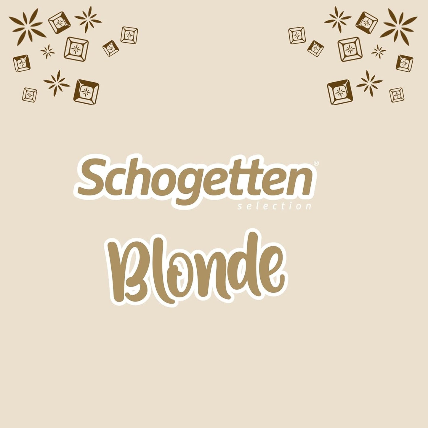 Schogetten Blonde Pure I Cioccolato bianco con caramello I 100 g I porzionato singolarmente (confezione da 2)