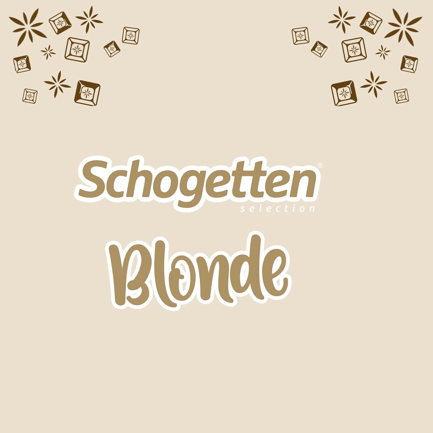 Schogetten Blonde Pure I Cioccolato bianco con caramello I 100 g I porzionato singolarmente (confezione da 2)