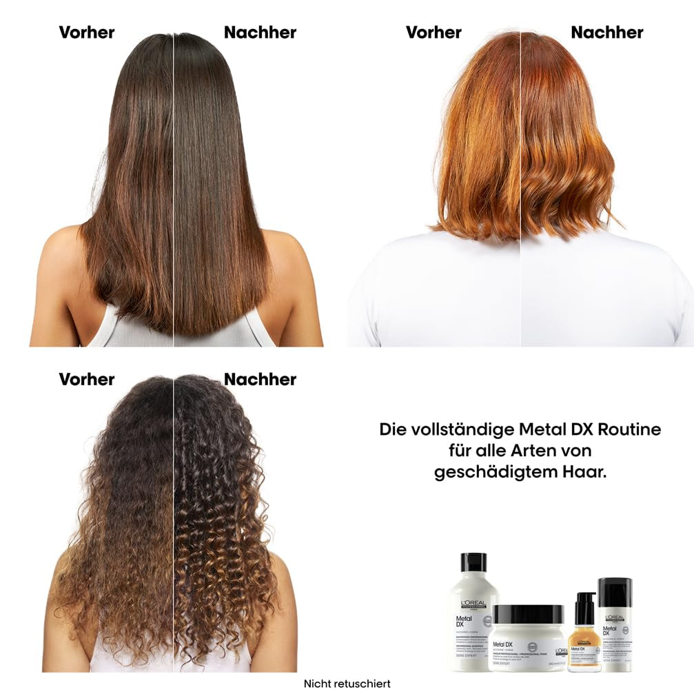L'Oréal Professionnel Per capelli colorati, Colori radiosi e lucentezza, Gamma Expert, Metal DX Hair Mask Naty Shop