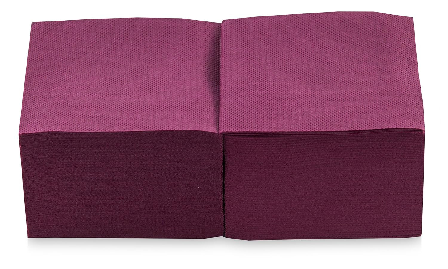 Saten Ser22104961 Cocktail, tovaglioli 20 X 20, 2 strati, piega 1/4, 100 tovaglioli, Punta-Punta, nero