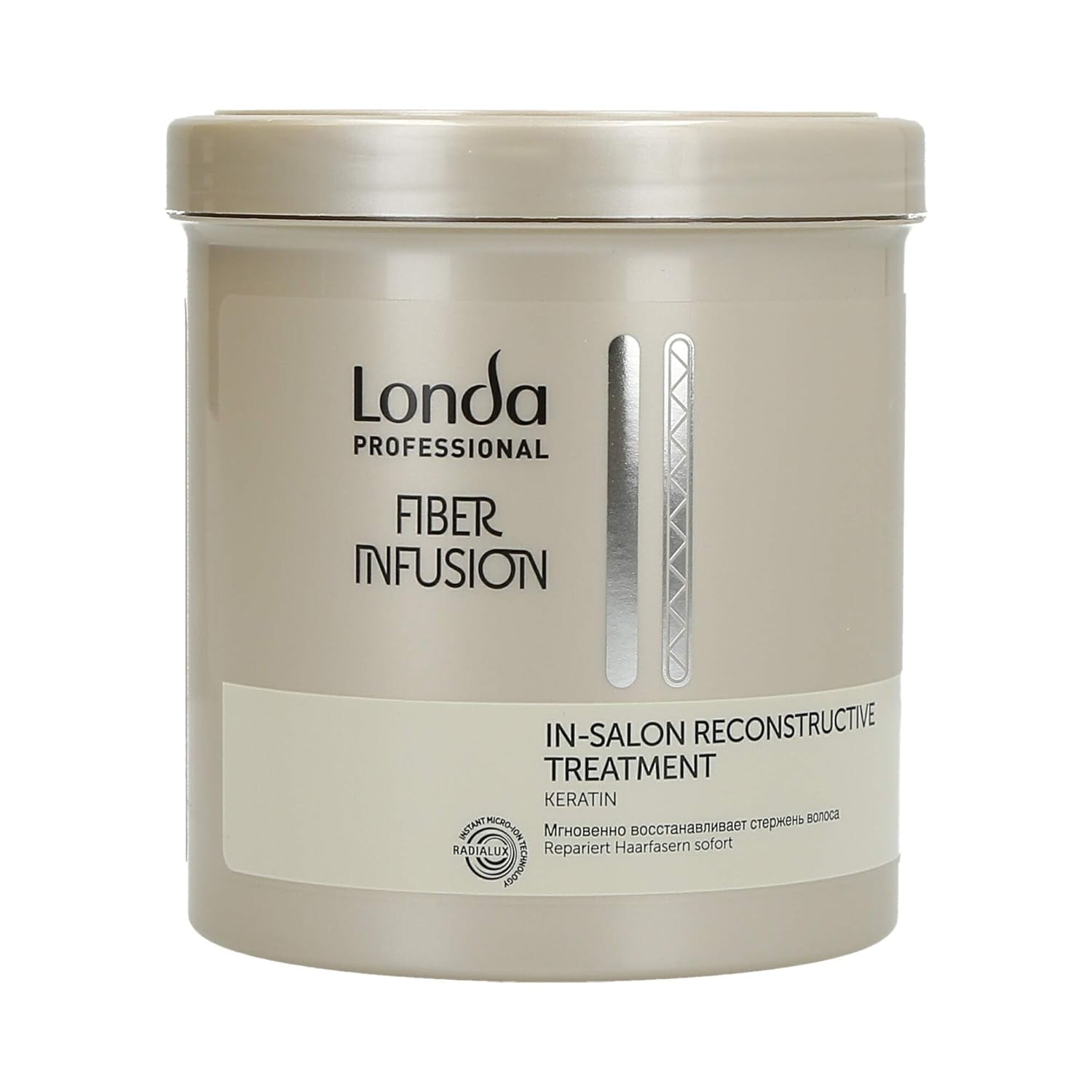 Maschera per infusione di fibre, inodore, 750 ml Naty Shop maschera per capelli 750 Ml (1 confezione)