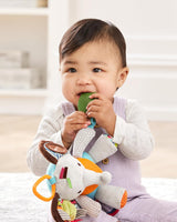 Skip Hop Bandana Buddies Activity Toy, Peluche per neonati e bambini, Multicolore, Elefante Baby Toys Naty Shop