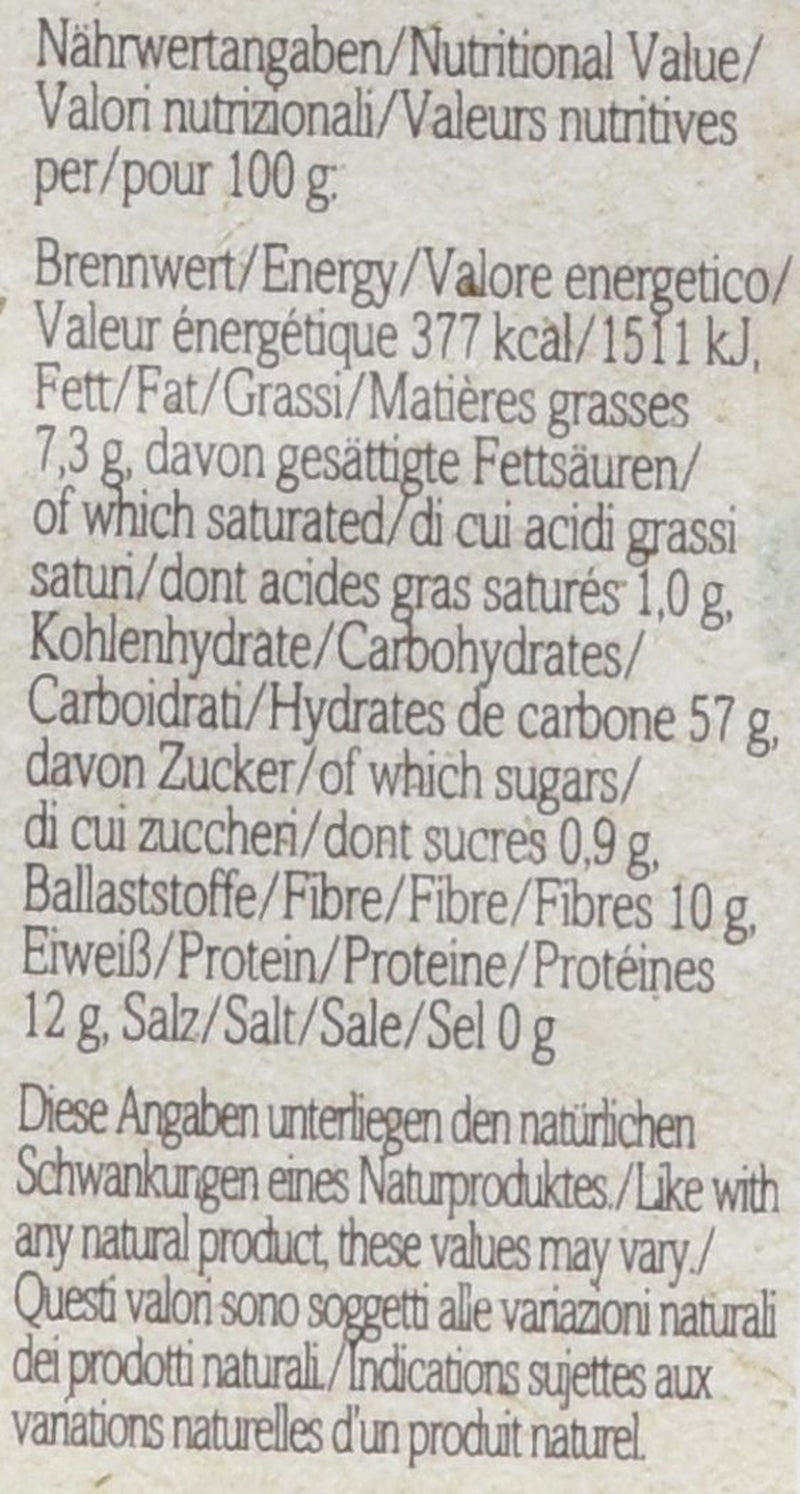 Verival Flocken Basis Müsli - Bio, Confezione 6Er (6 X 1 Kg) Cereali Naty Shop