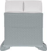 Biancheria da letto italiana Trapunta estiva CHIC, microfibra, SINGOLA 170X250Cm, marrone Trapunte e trapunte Naty Shop Grigio scuro Matrimoniale 250X250Cm