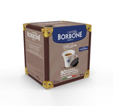 Caffè Borbone Don Carlo, Rote Mischung - 50 Kapseln - Compatibile con Lavazza®* A Modo Mio®* Haushalts-Espressomaschinen