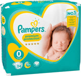 Pampers Protezione Premium Sterline, Taglia: 0