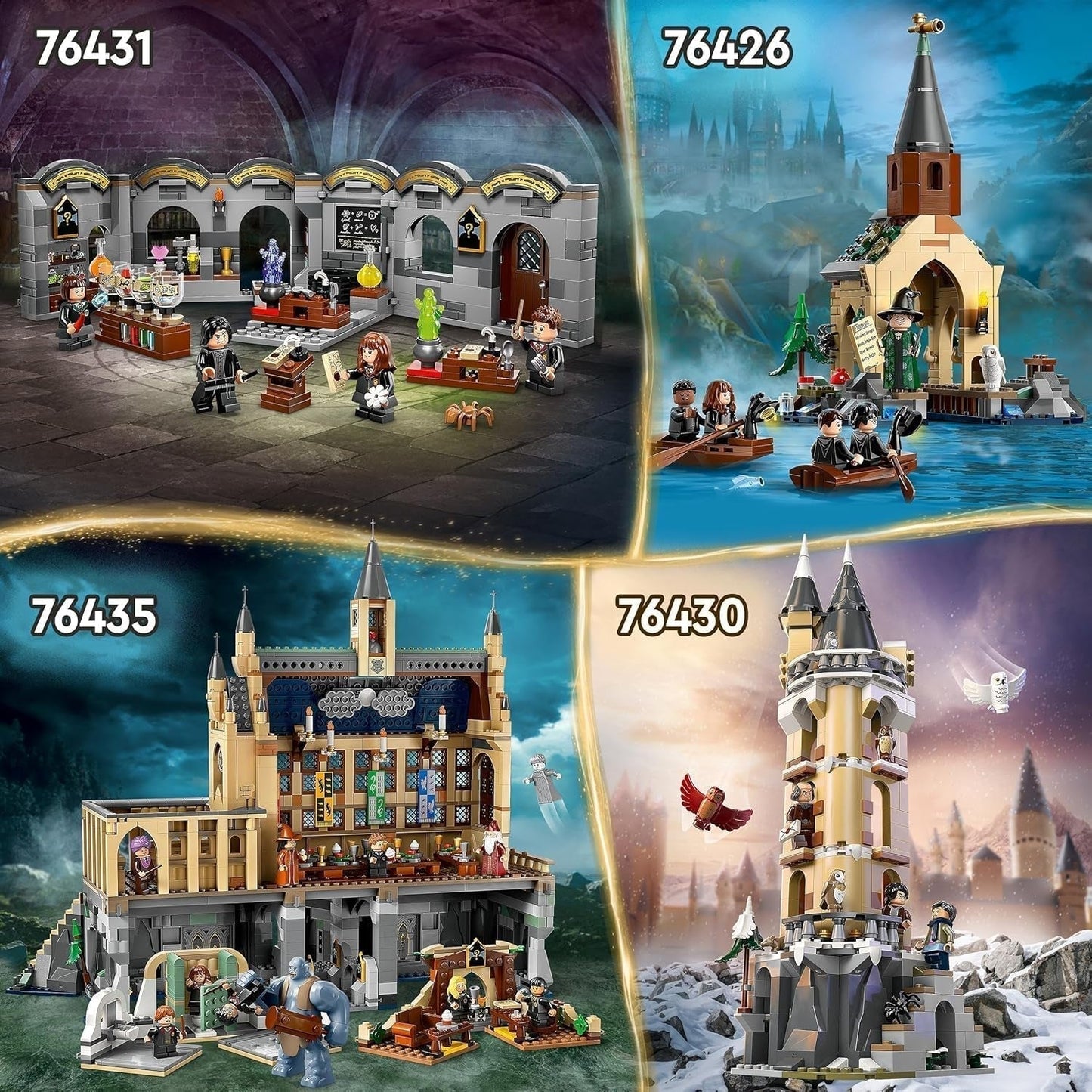 LEGO Harry Potter Aragog nella Foresta Proibita, Playset Spider Fantasy, Creatura mitica, 2 minifigure, Regalo magico per ragazzi, ragazze e fan dai 7 anni in su 76434 Set da costruzione Besuche den LEGO-Store