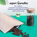 ORIGEENS Bio Kaffeebohnen Probierset 1kg | Premium Bio Arabica Kaffee Ganze Bohnen Set 4x250g | Röstung tradizionale | Kaffee Geschenkset