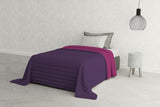 Biancheria da letto italiana Estivo letto singolo, lino, Acqua, 170 X 270 Cm Piumini e trapunte Naty Shop Viola/Fucsia 170 X 270 Cm
