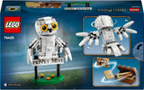 LEGO Harry Potter Edvige in Privet Drive 4 Set gufo giocattolo per bambini, personaggio di animale costruibile con valigia di Hogwarts, piccolo regalo per ragazzi, ragazze e tutti i fan dai 7 anni 76425 Set da costruzione Besuche den LEGO-Store
