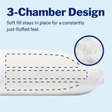 Casper Sleep Essential Pillow per dormire, King, White Naty Shop Cuscini standard