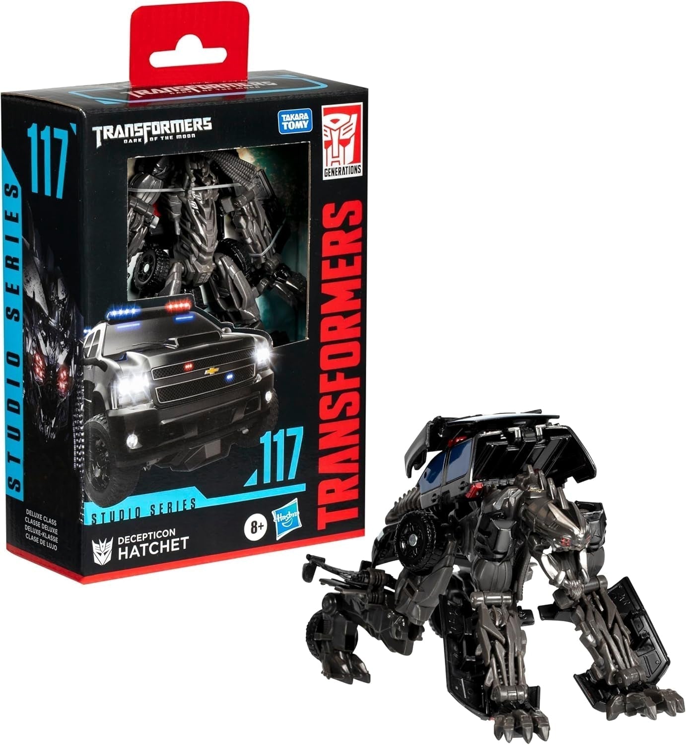 Transformers Studio Series Deluxe-Class Transformers: Il lato oscuro della luna 94 Decepticon Hatchet Action Figure Action figures Naty Shop