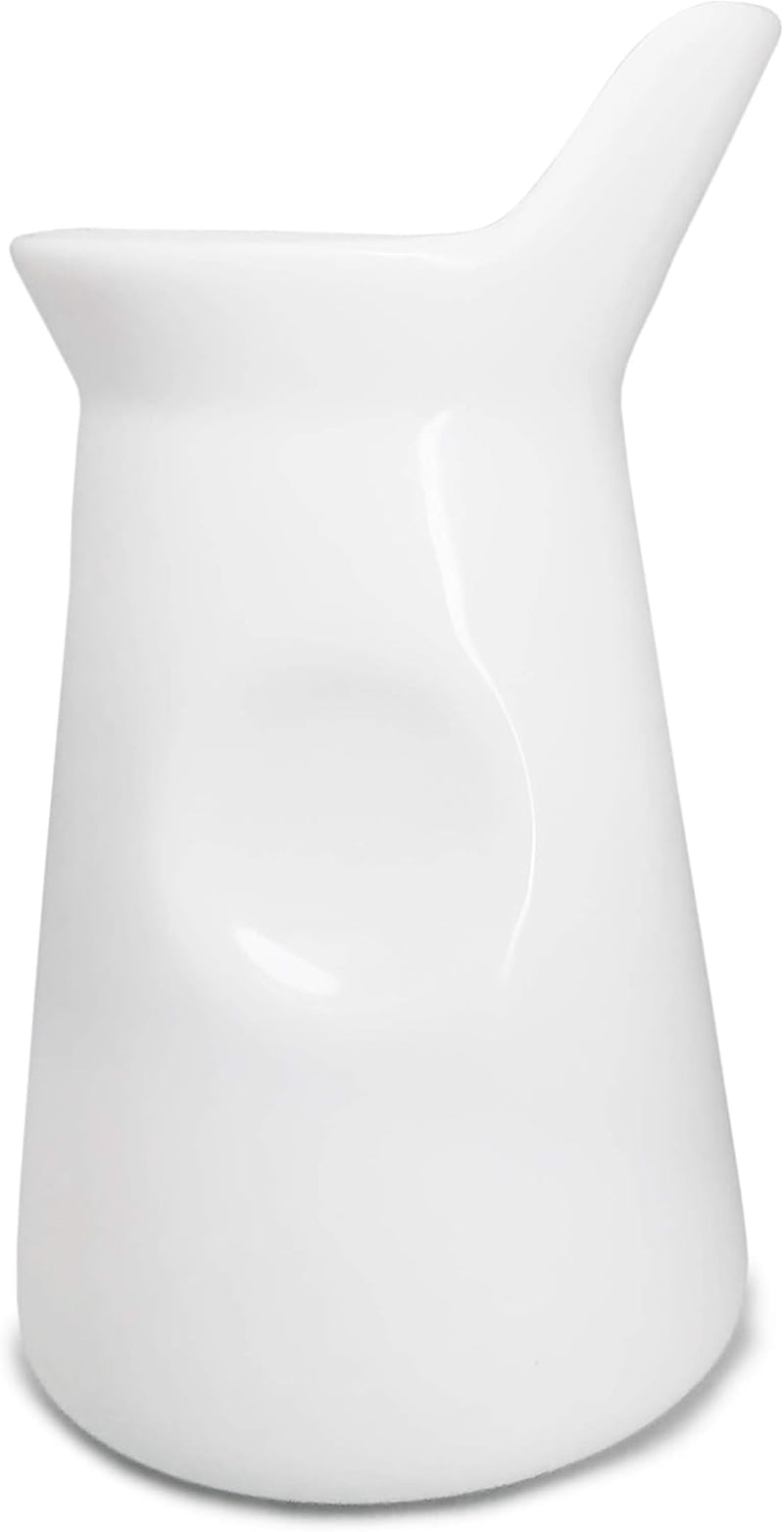 NERTHUS FIH 418 Tazza da latte in porcellana 125 ml, Originale, Bianco