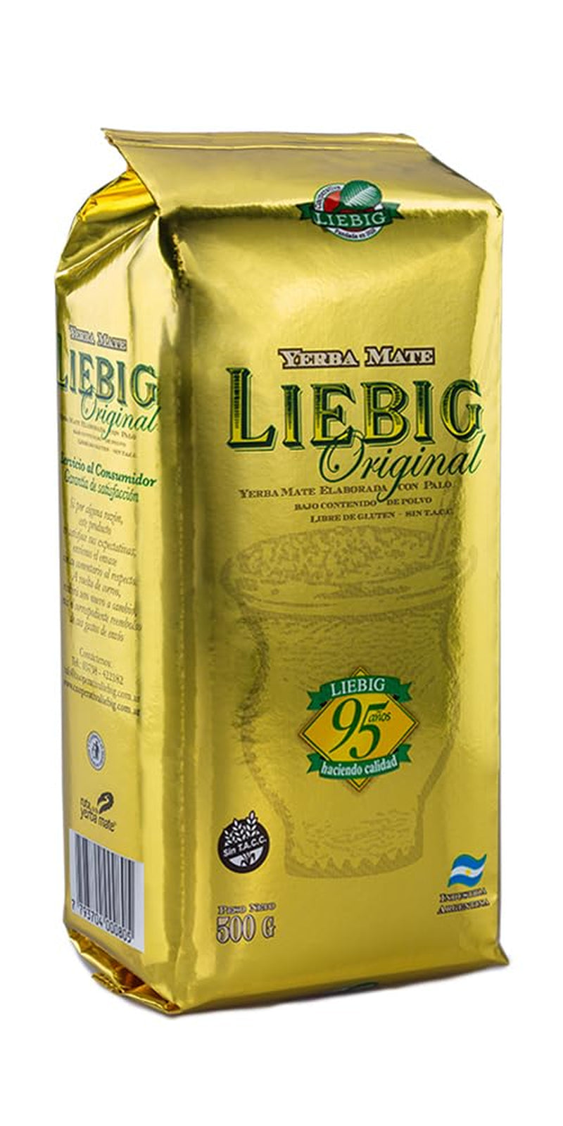 Liebig Original 500G - Tè Mate argentino con pezzi di gambo