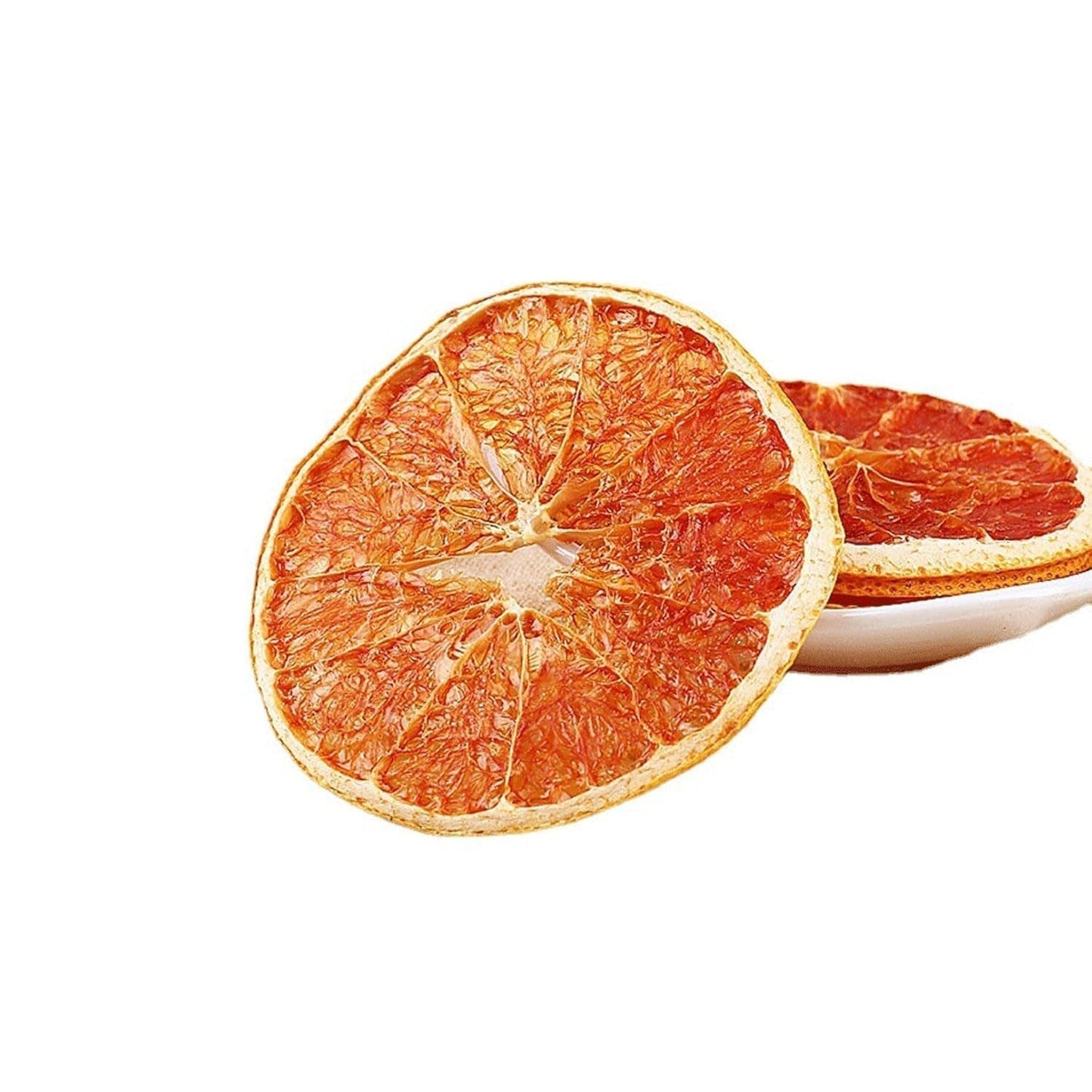 Fette di pompelmo secco, pompelmo disidratato, riempitivo per vasi, decorazioni natalizie, fette di pompelmo rosso, fette di frutta secca per tè, senza zuccheri aggiunti (100 g (1 confezione)) Naty Shop Prodotti disidratati 200 g (1 confezione)