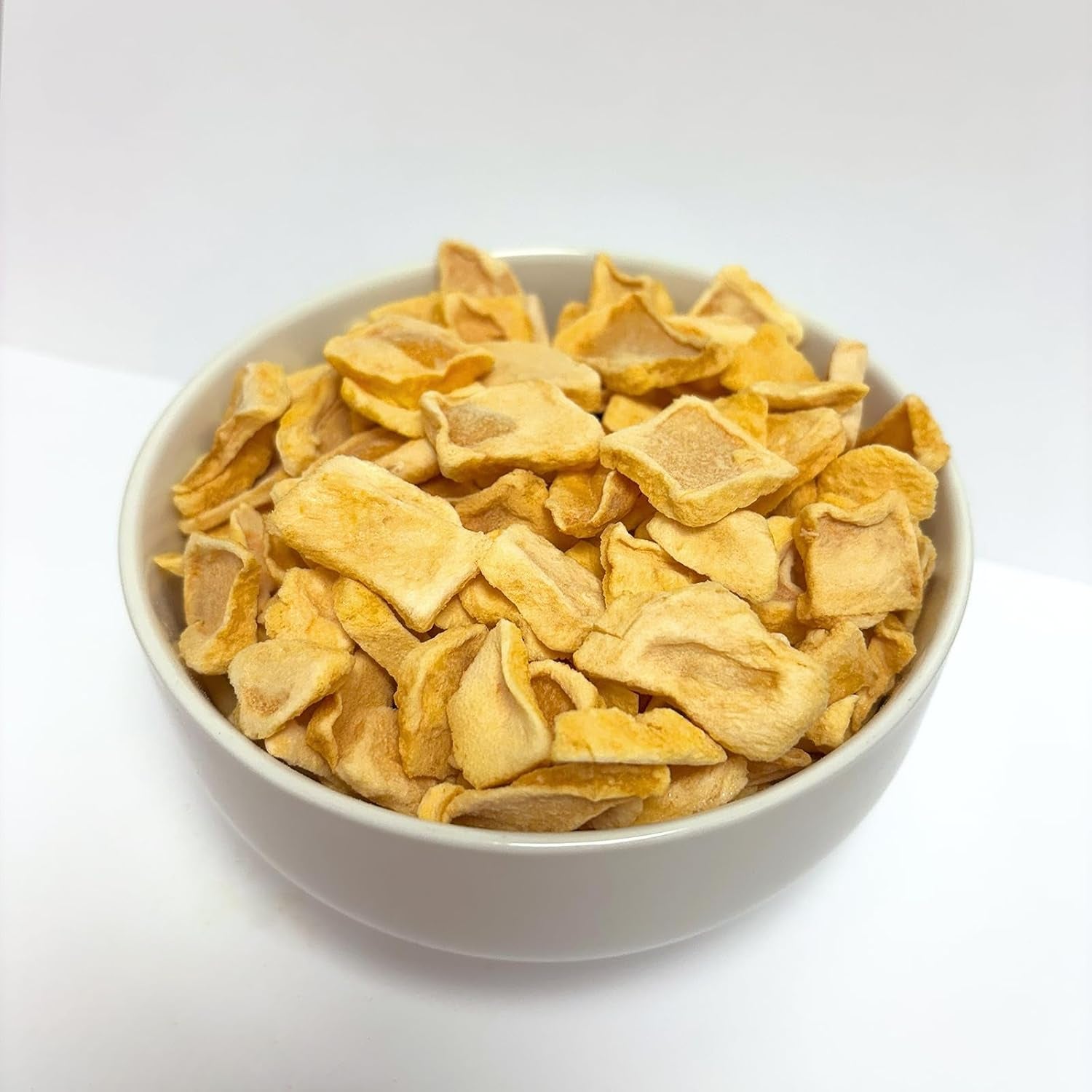 Fette di mango liofilizzato 100g - chips di mango liofilizzato - frutta secca liofilizzata - frutta liofilizzata, mango essiccato per decorazione, snack, frullati, dessert Prodotti disidratati Naty Shop