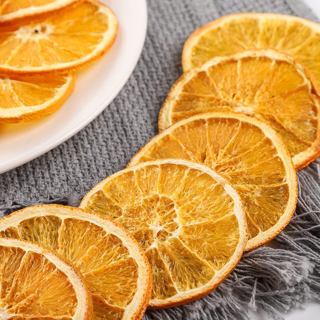 Fette d'arancia essiccate, 250g Fette d'arancia al naturale Decorazioni secche, fette d'arancia essiccate per decorazioni natalizie, Corona dell'Avvento, sapone, fette di frutta Prodotti secchi Naty Shop