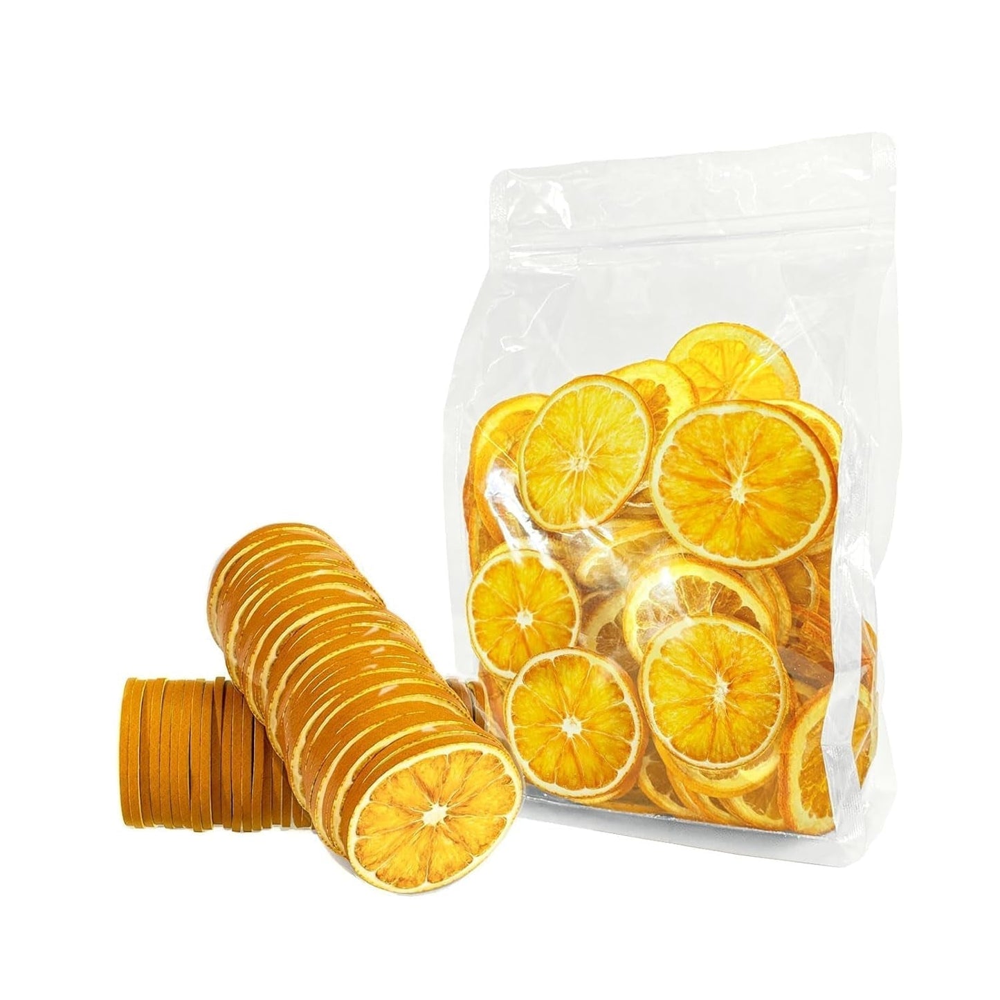 Fette d'arancia essiccate, 250g Fette d'arancia al naturale Decorazioni secche, fette d'arancia essiccate per decorazioni natalizie, Corona dell'Avvento, sapone, fette di frutta Prodotti secchi Naty Shop 100 grammi