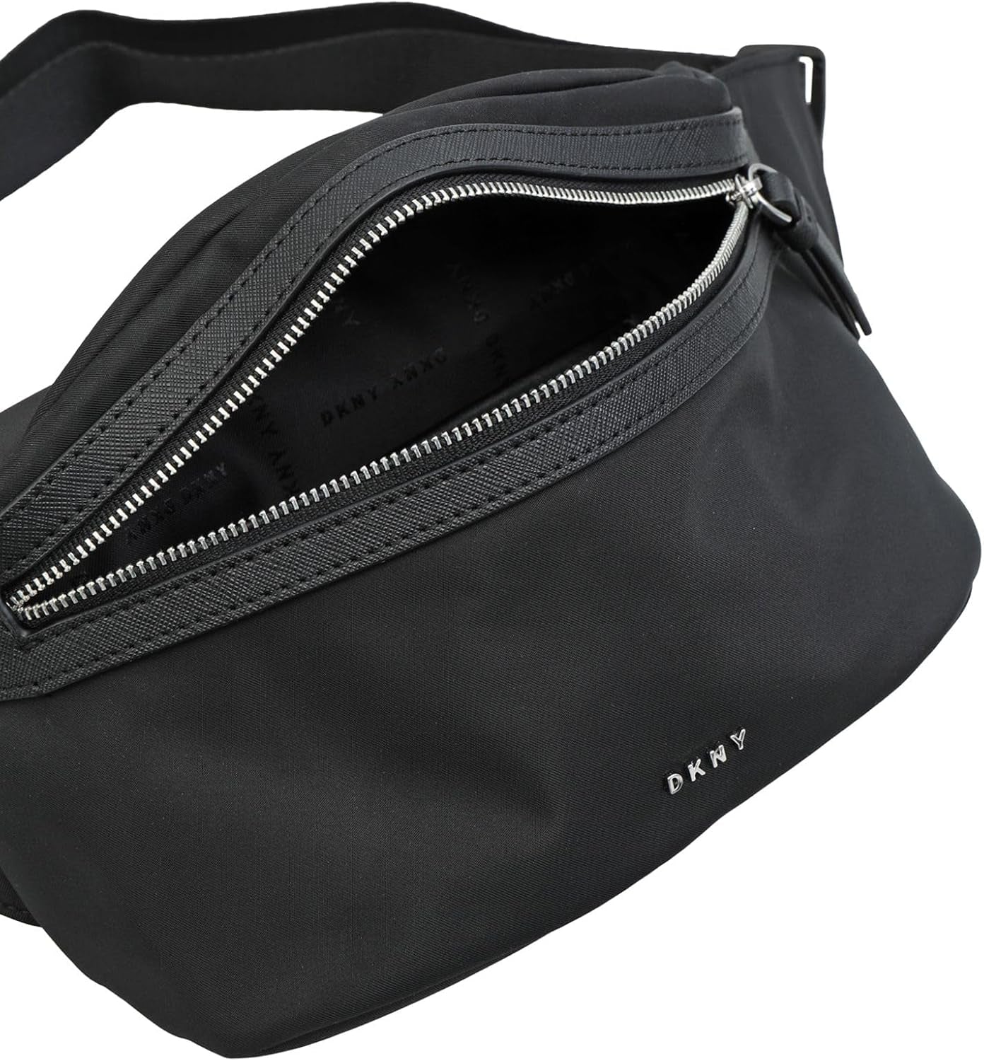 Borsa a tracolla DKNY R23IEA41-BSV-1 da donna, nero/argento Borse da donna Naty Shop