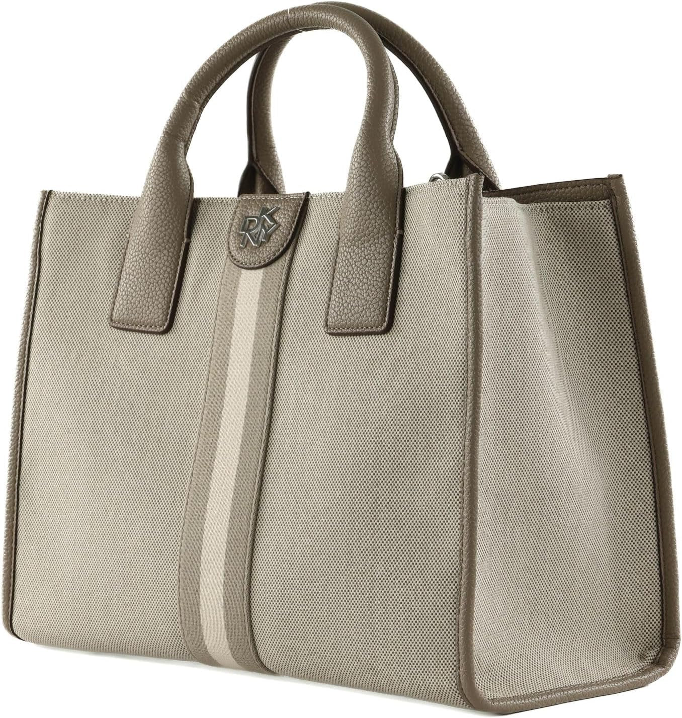 Borsa a tracolla media DKNY Carol da donna, borse multiuso naturali da donna Naty Shop