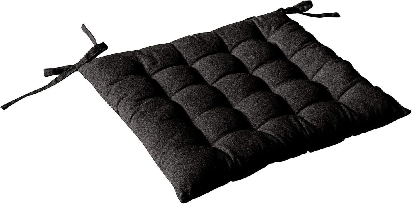 Trapunta con 4 pompon, juta, 90 X 190 Cm, argilla, 2007AGCHLJT090190, 90 X 190 Cm Trapunte e trapunte Naty Shop Nero
