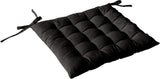 Trapunta con 4 pompon, juta, 90 X 190 Cm, argilla, 2007AGCHLJT090190, 90 X 190 Cm Trapunte e trapunte Naty Shop Nero