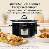 Pentola a cottura lenta digitale Crockpot, 3,5 L (da 3 a 4 persone), CSC113X Pentola a cottura lenta Naty Shop