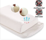 Cuscino Memory Foam, Cuscino Di Supporto Per Il Collo, Cuscino Per Il Collo ergonomico Per Diverse Posizioni Del Sonno Con Fodera Sfoderabile Cuscini Ortopedici Cervicali Naty Shop