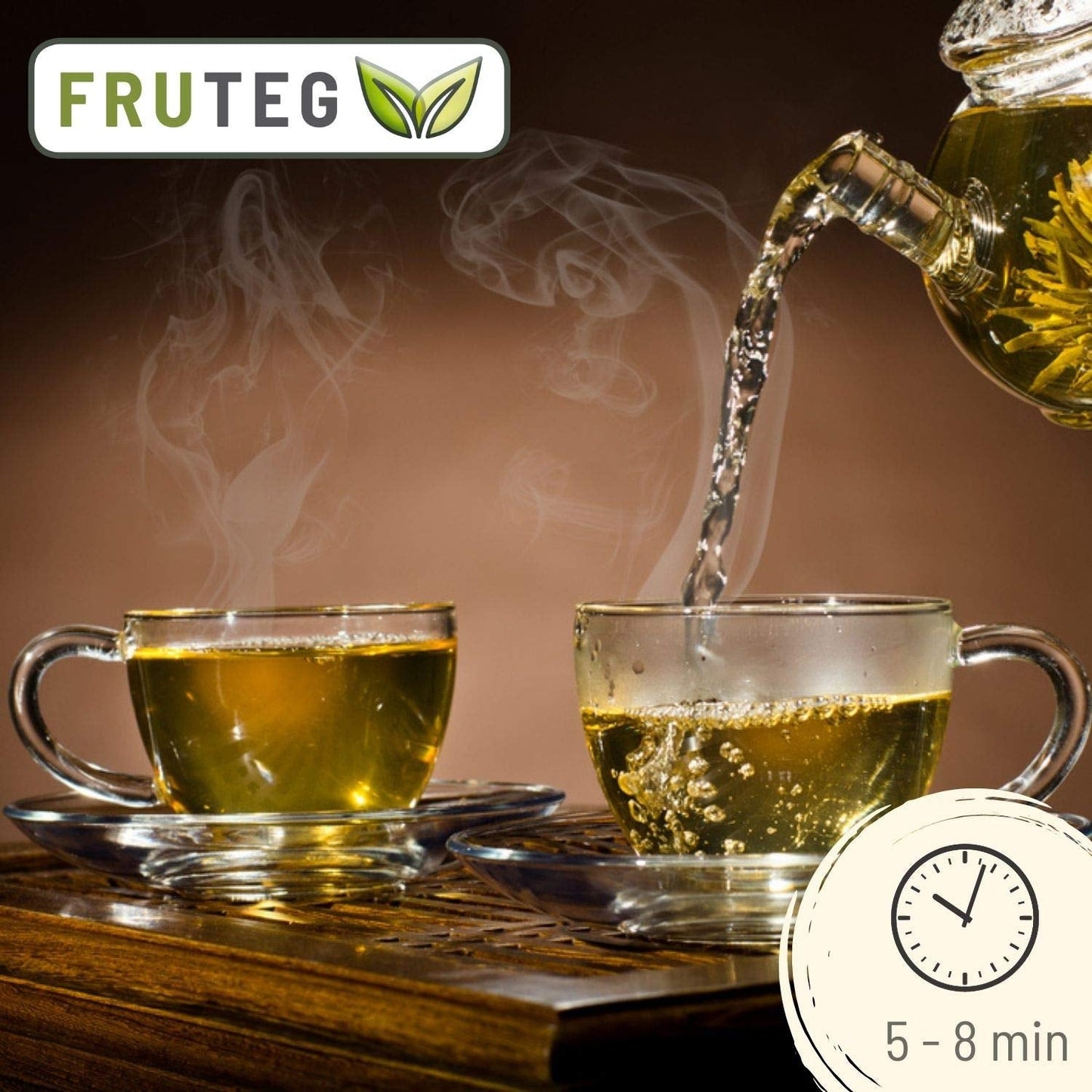 Teeverliebt Tisana di montagna, Tisana sfusa con foglie di mora, Miscela di tè biologico, 1kg