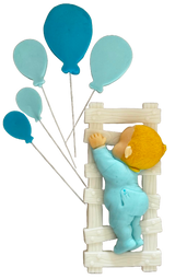 Set 6 decorazioni in zucchero commestibile, Decorazioni in Pasta di Zucchero Fericire Naty Shop