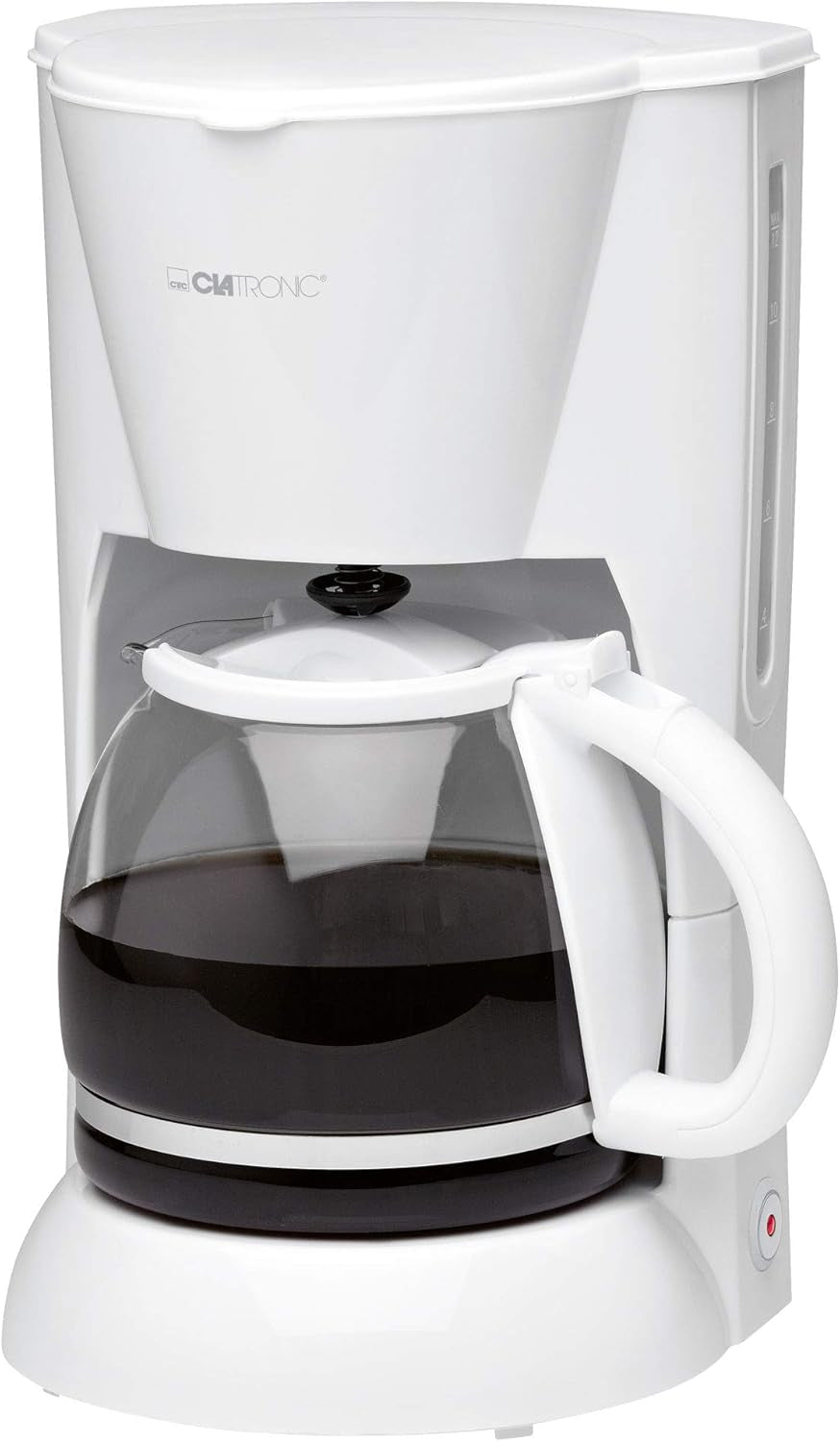 Macchina per caffè espresso Clatronic® | Macchina per caffè espresso automatica per 12-14 tazze (circa 1,5 litri) | Macchina per caffè espresso con filtro e sistema antigoccia | 900 W | Espressore KA 3473 Nero